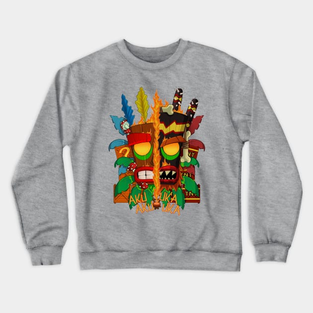 Tiki Crewneck Sweatshirt by Max58